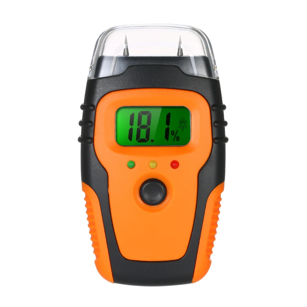 

MD-018 Handheld LCD Digital Wood Moisture Meter Tester Building Material Water Moisture Detector Pin-Type Moisture Meter