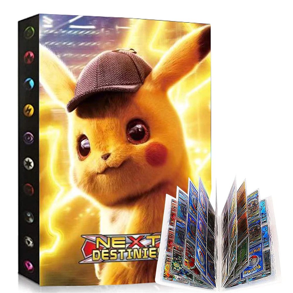 9 Pocket 432pcs Pokemon Cards Album Book Detective Pikachu Holder Map Folder Loaded List Game Card Vmax Collection Kid Toy Gift Game Collection Cards Aliexpress