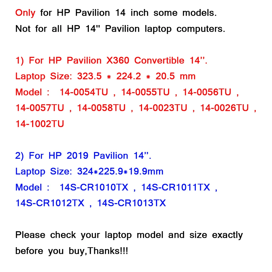 Съемный чехол для струйного принтера Hp 2019 Pavilion 14 &quotЧехол ноутбука X360 Кабриолет
