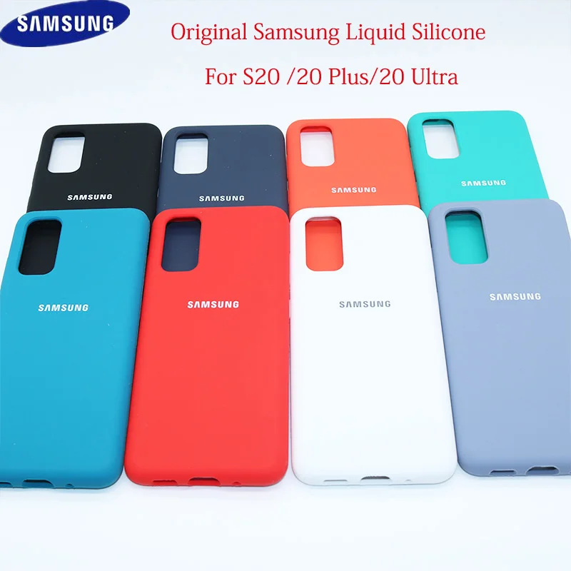 S 20 Case Original Samsung Galaxy Plus / S20 Uitar Silky Silicone Cover Soft-Touch Back Protective Shell + uitar | Мобильные