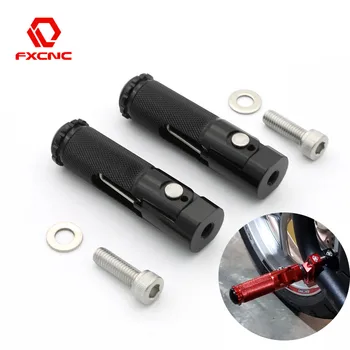 

CNC Folding Footpeg Aluminum Universal Footpegs Motorcycle Rearset Footrest Foot Peg Foldable Pedal Accessories