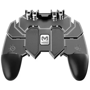 

Mobile Gamepad Game Joystick Controller Turnover Button Gamepad for PUBG Six 6 Finger Gamepad Peripherals Game Controller