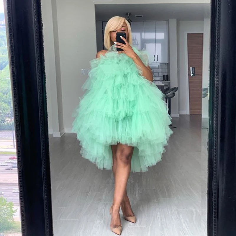 layered cocktail dress