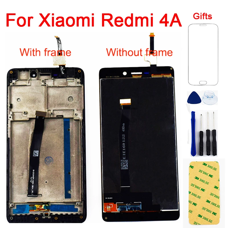 

For Xiaomi Redmi 4A LCD Display Touch Screen Monitor Screen Panel Module Digitizer Sensor Panel Glass Assembly Frame 4A Pro LCD