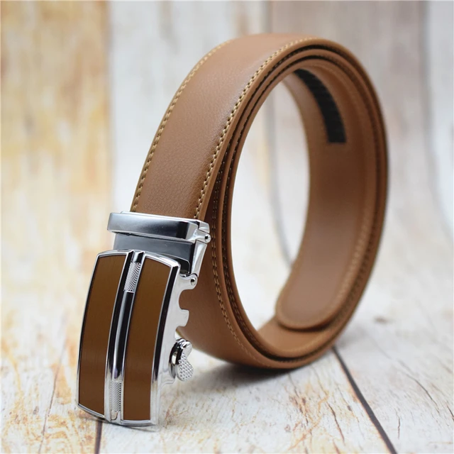 Cow Leather Designer Belt for Men Black 