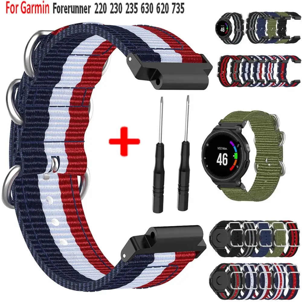 COMLYO ремешок для смарт-часов Garmin Forerunner 220 230 235 630 620 735 сменный часов | Электроника