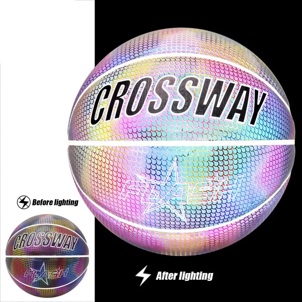 Holographic Glowing Reflective Basketball6