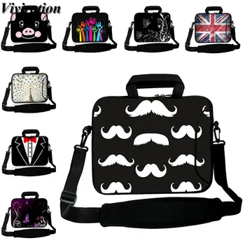 

Messenger 15.6" 12" Laptop Bag 14 15 17 17.3" 13.3 10 11.6 Sleeve Chromebook Case Shoulder Handbag 13 10.2 10.1 Tablet PC Cover