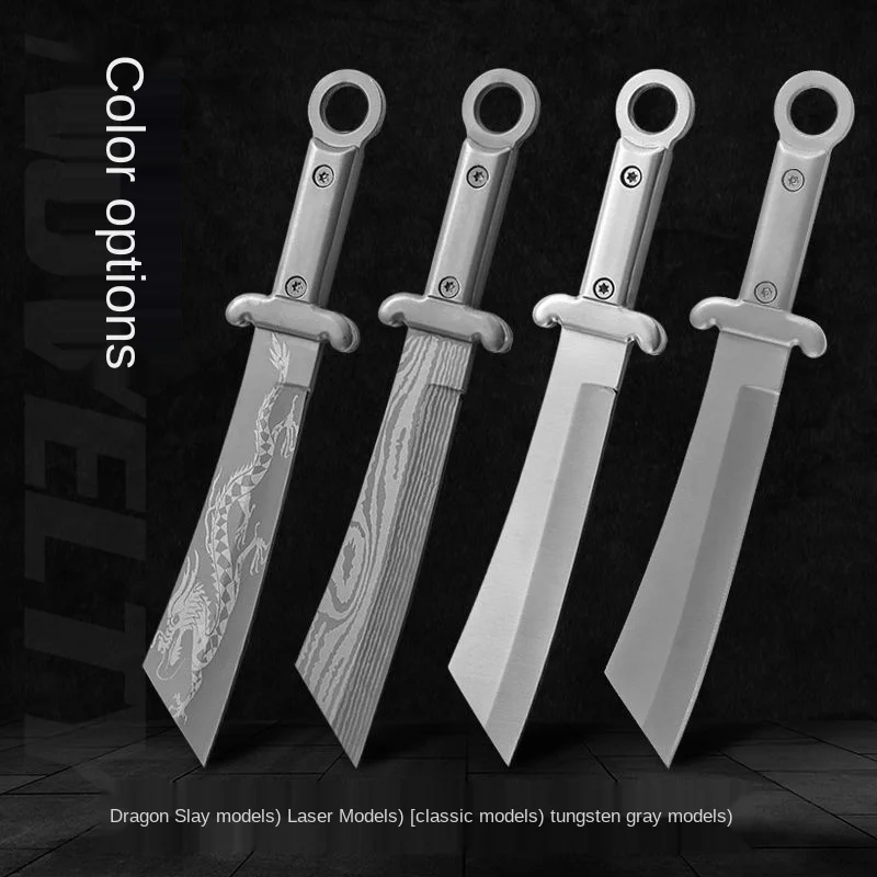 

Portable Pocket Knives High Hardness Survival Defense Weapon Fixed Blade Straight Knife Key Outdoor Camping Tourist Knife