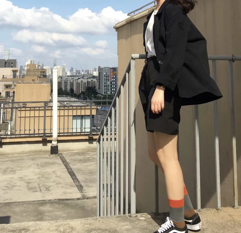 

Photo Shoot Net Price ~ Cotton Linen Suit Jacket + Shorts
