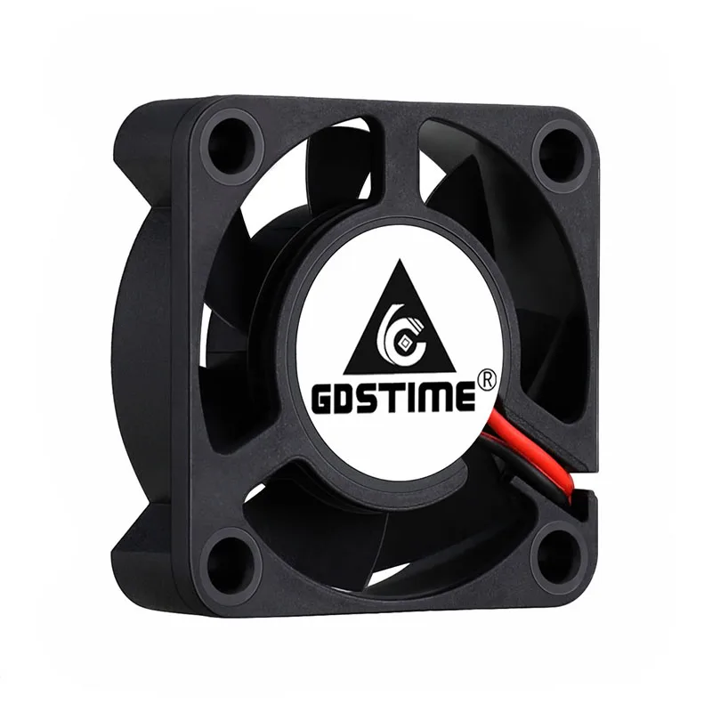 Cooling Fan 2 Pcs Gdstime 5V 12V 24V 40x40x10mm 40mm Ball Bearing Mini Brushless DC Small Cooling fan 4010 4cm 3D Printer Exhaust Cooler