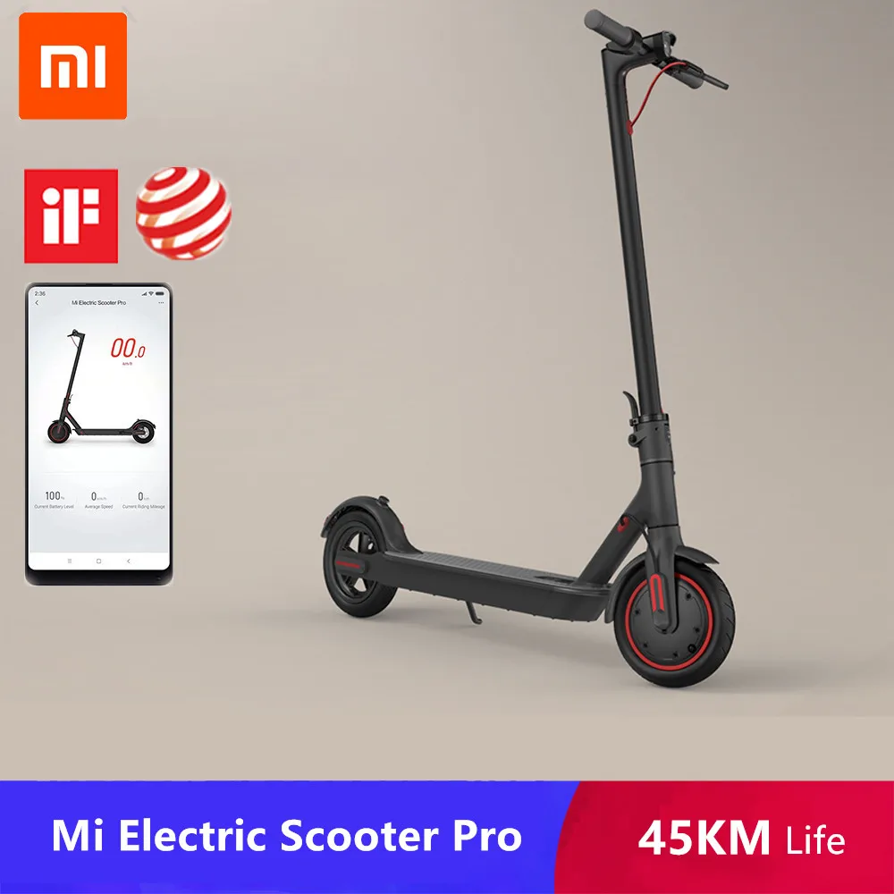 2019 оригинальный xiaomi mijia m365/Pro Mi электрический скутер Смарт E самокат скейтборд 2