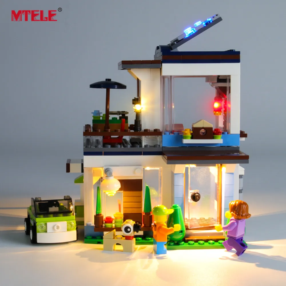 lego creator modular modern home