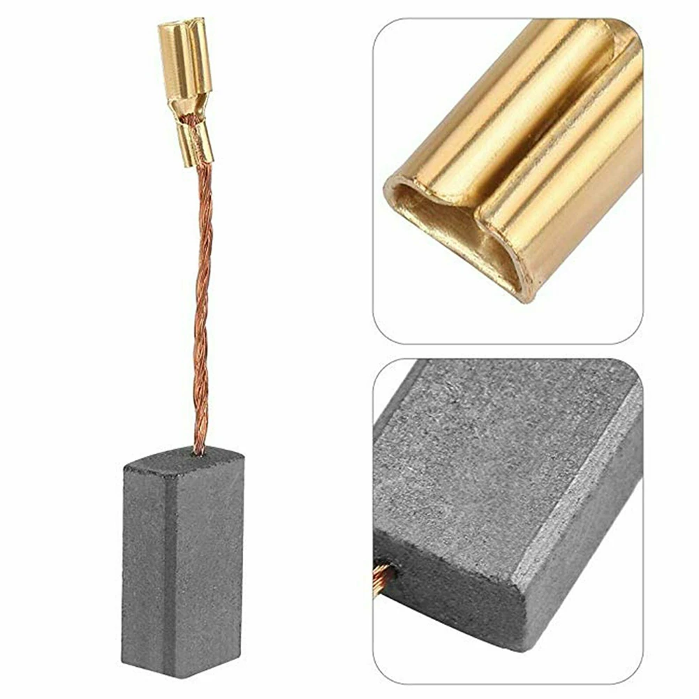 10PCS Carbon Brushes For Bosch Motor Angle Grinder 15X8X5mm Angle Grinder Brushes Ferramentas Power Tool Accessories