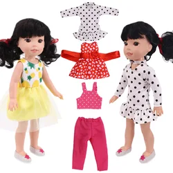 Robes et vêtements de poupée, accessoires adaptés aux jouets russes de 14.5 pouces Wellie Wisher & Nancys & Paola Reina de 32 à 34cm, jouets pour enfants filles 