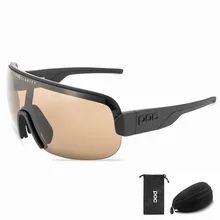 2021 Brand New POC AIM MTB okulary rowerowe Outdoor okulary sportowe mężczyźni kobiety do roweru szosowego i górskiego okulary rowerowe gogle tanie tanio AWESOMEBOY CN (pochodzenie) UV400 Photochromic 62mm MULTI 149mm Z poliwęglanu Unisex TR-90 Cycling Cycling glasses Outdoor sport sunglasses
