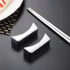 Chinese Chopsticks Holder 304 Stainless Steel Japanese Korea Food Sticks Rest Stand Metal Reusable Knife Spoon Kitchen Tableware ► Photo 2/5