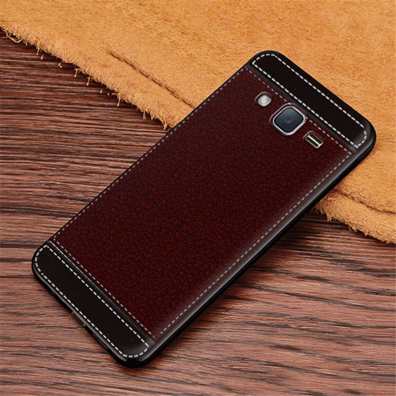 For Samsung Galaxy J2 2015 Soft Case Leather Silicone TPU Phone J200 J200F J200H |