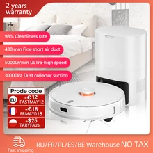 Lydsto R1 Vacuum Cleaner Robot Auto Emptying Dust Integrated Robot 2700pa Low Noise APP Control Sweep Mop Planed LDS Smart Home