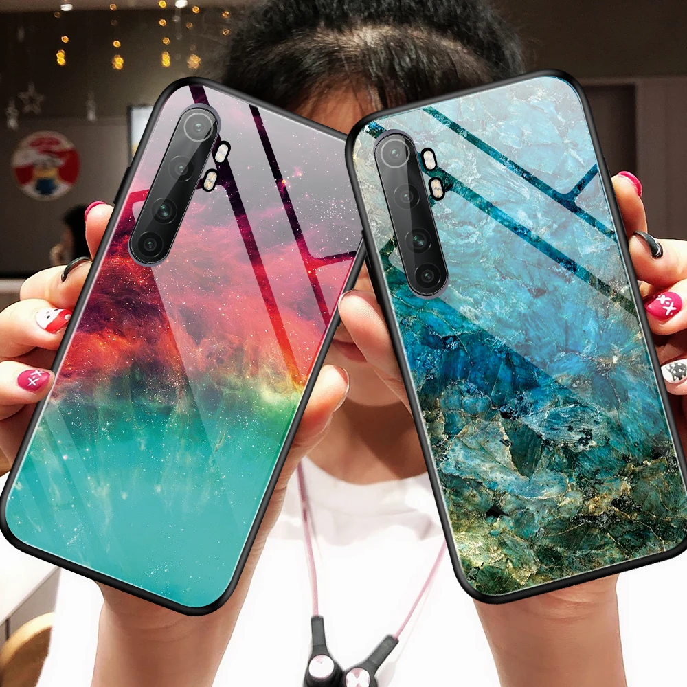 Чехол для xiaomi mi note 10 lite pro задняя крышка на ksiomi xiao my note10 plus не легкая Защитная сумка