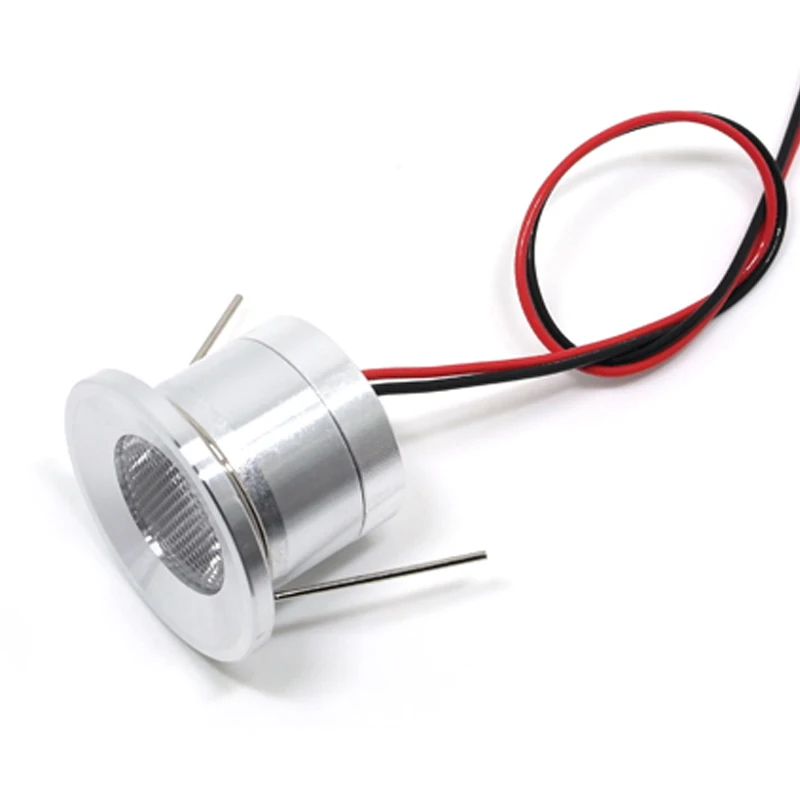 1 Вт 12 В dc 25 мм мини-Светодиодная лампа прожектор для DJ KTV винный ювелирный дисплей точечный свет CE