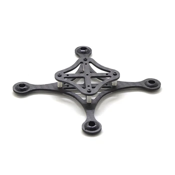 

DIY Mini 120mm Carbon Fiber FPV Drone Frame Kit for 720 Coreless Motor F3 Flight Controller