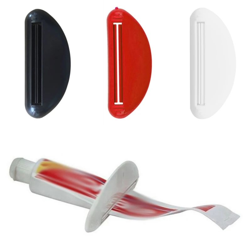 

2020Plastic Toothpaste Squeezer Household Toothpaste Dispenser Holder Rolling Type Bathroom Product Accessories