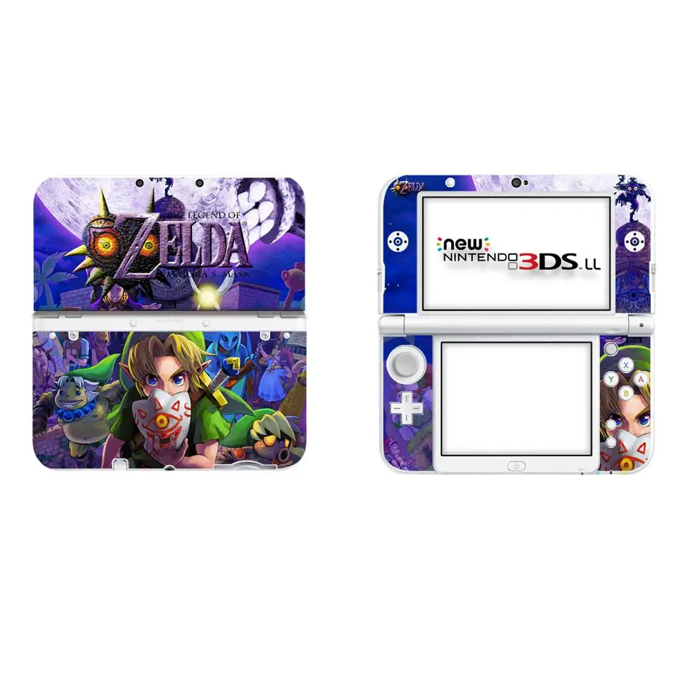 DSLL0028 Легенда о Зельде полное покрытие наклейка КОЖА Стикеры для NEW 3DS XL скины стикеры s для NEW 3DS LL винил протектор кожи Стикеры - Цвет: DSLL0028