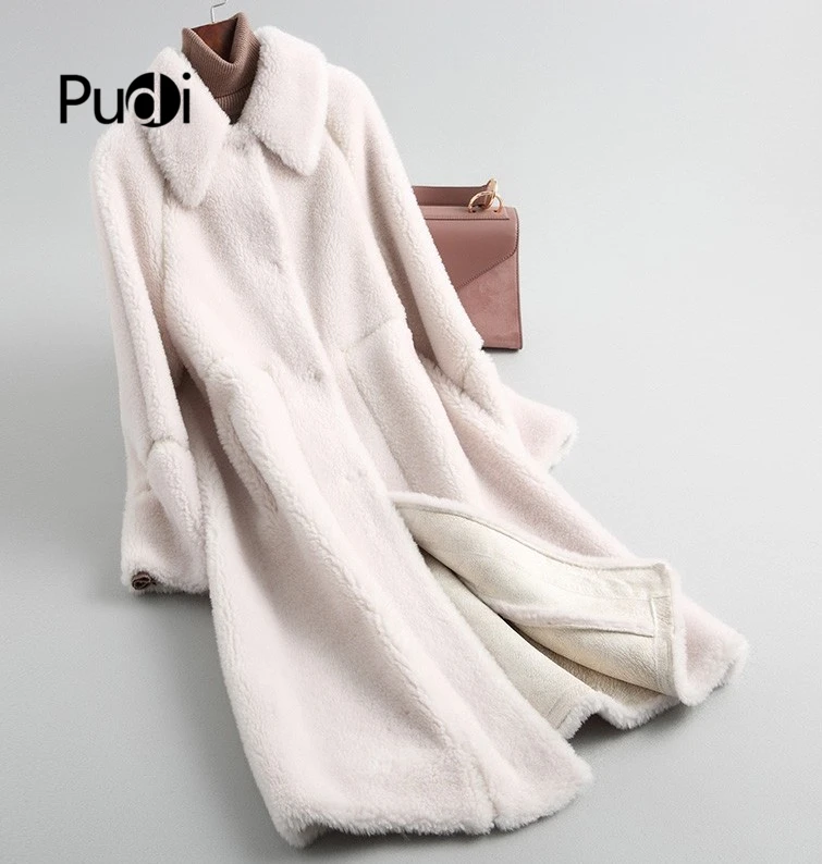 

Winter women 30% real wool fur coat button warm jacket pocket sheep shearing girl long coats lady short jacket overcoat SY11