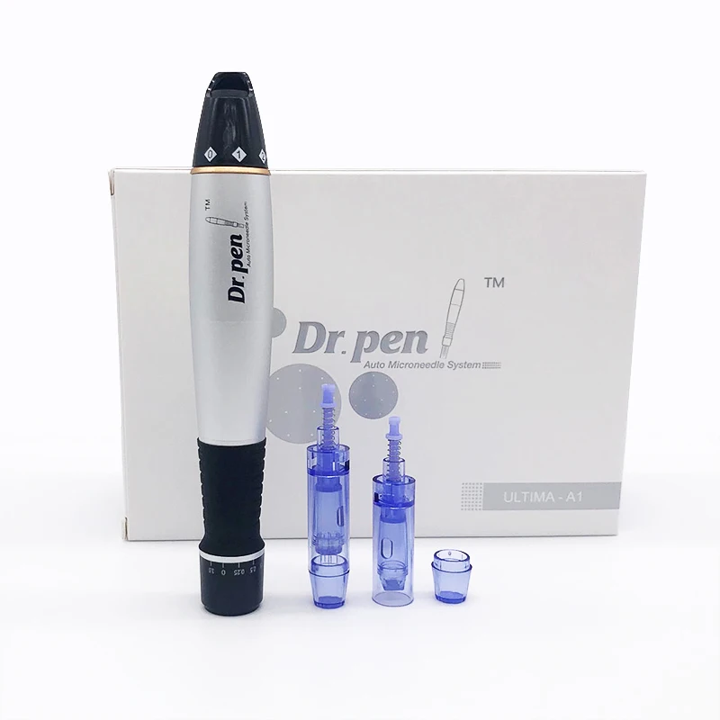 

Hot Dr.pen A1-C Electric Micro Rolling Derma Stamp Therapy With Needle Cartridge 6 Speed Rotary Switch Lip Eyebrow Tattoo Gun