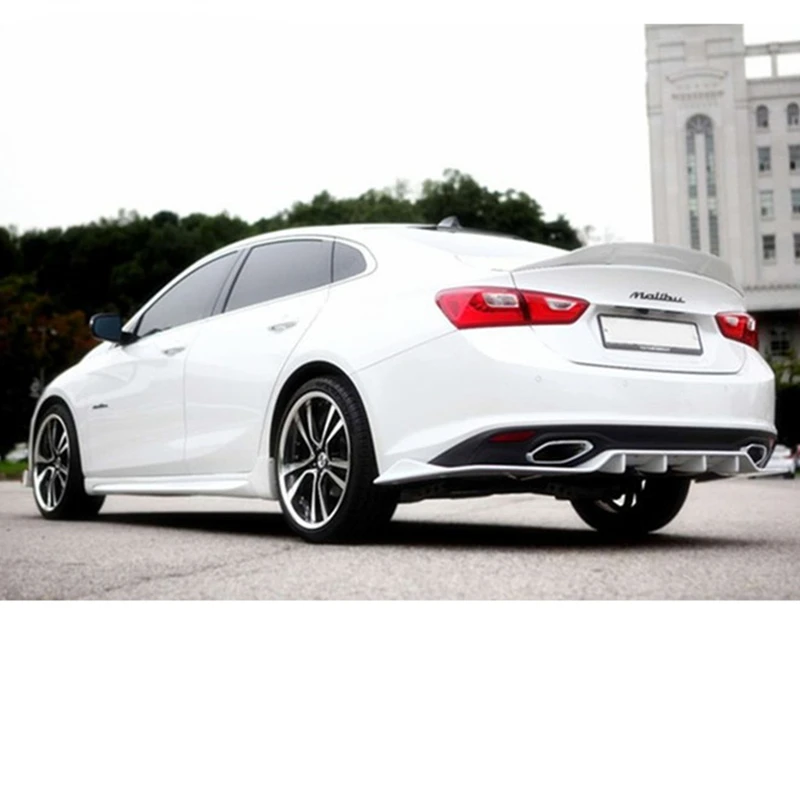 Для спойлера 2016-2019 Chevrolet Malibu XL Высокое качество углеродного волокна/материал frp R