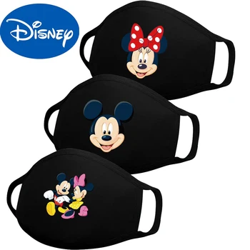 

Disney Mickey Minnie Face Mask Adult Reusable Anti-fog Dust-proof Breathable Adjustable Face Mouth Protection Unisex