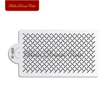 Lattice Pattern Cake Stencil