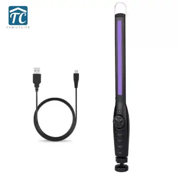 

LED UV Lamp 6V Portable Ultraviolet Lamp UVC Germicidal Lamp Kill Mite Light Home Bactericidal Lamp