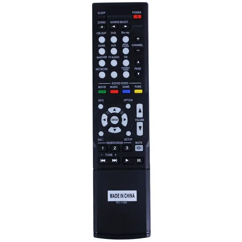 Remote Control RC-1168 For DENON AVR1613 AVR1713 1912 1911 2312 3312 Receiver | Электроника