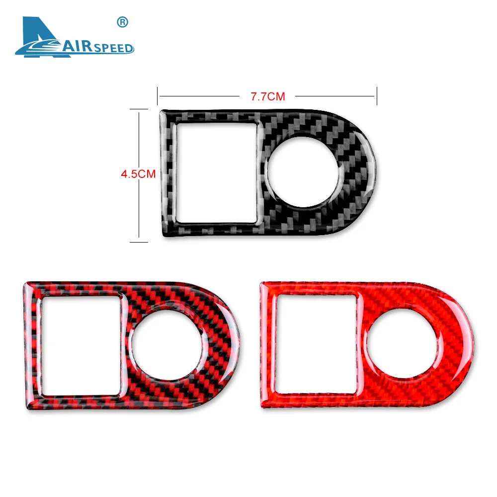 Fibra di carbonio ad aria compressa per Chevrolet Camaro 2010 2011 2012 2013 2014 2015 accessori rivestimento interno Car HUD Panel Cover Sticker - immagine 5