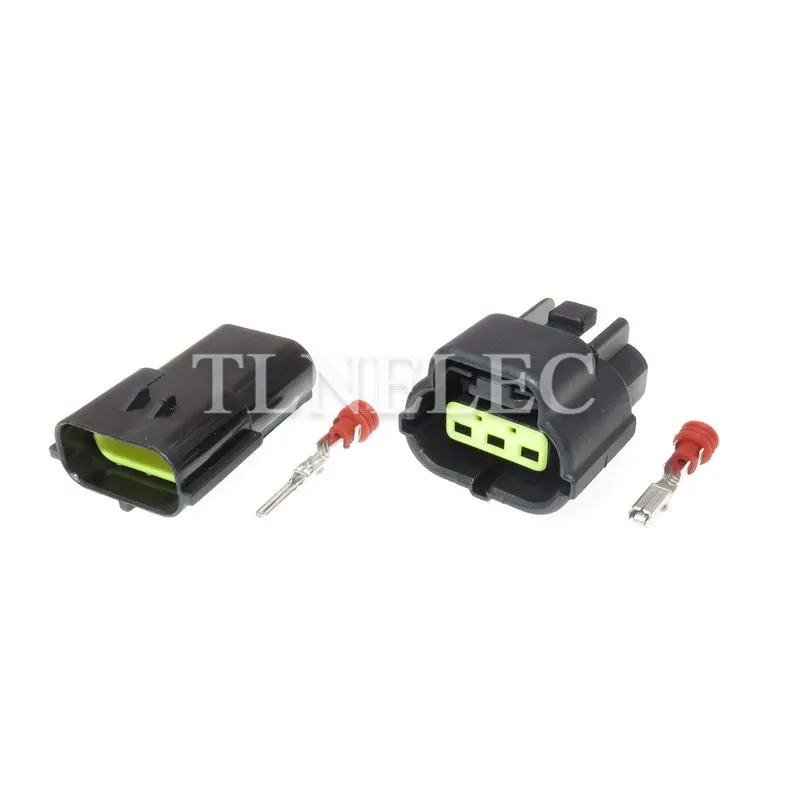 174359-2 174357-2 3 Pin Way TE Tyco Мужской Женский Водонепроницаемый проводной разъем