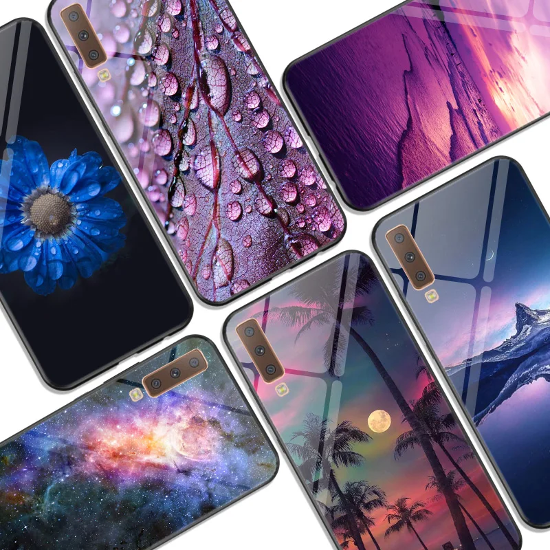 Глянцевый чехол для Samsung A50 A51 A71 Galaxy A10S A20S A30S A50S A20 A30 A70 A10 защитные чехлы | Мобильные