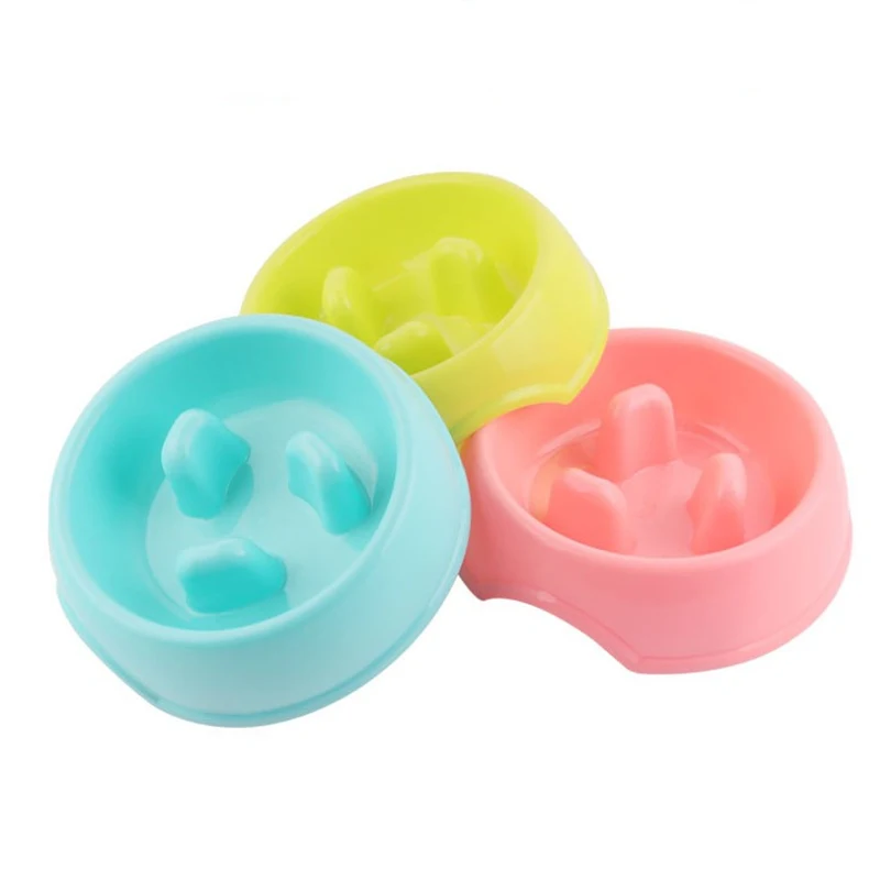 Новые миски для собак и кошек медленного кормления большой размер контейнер пищи