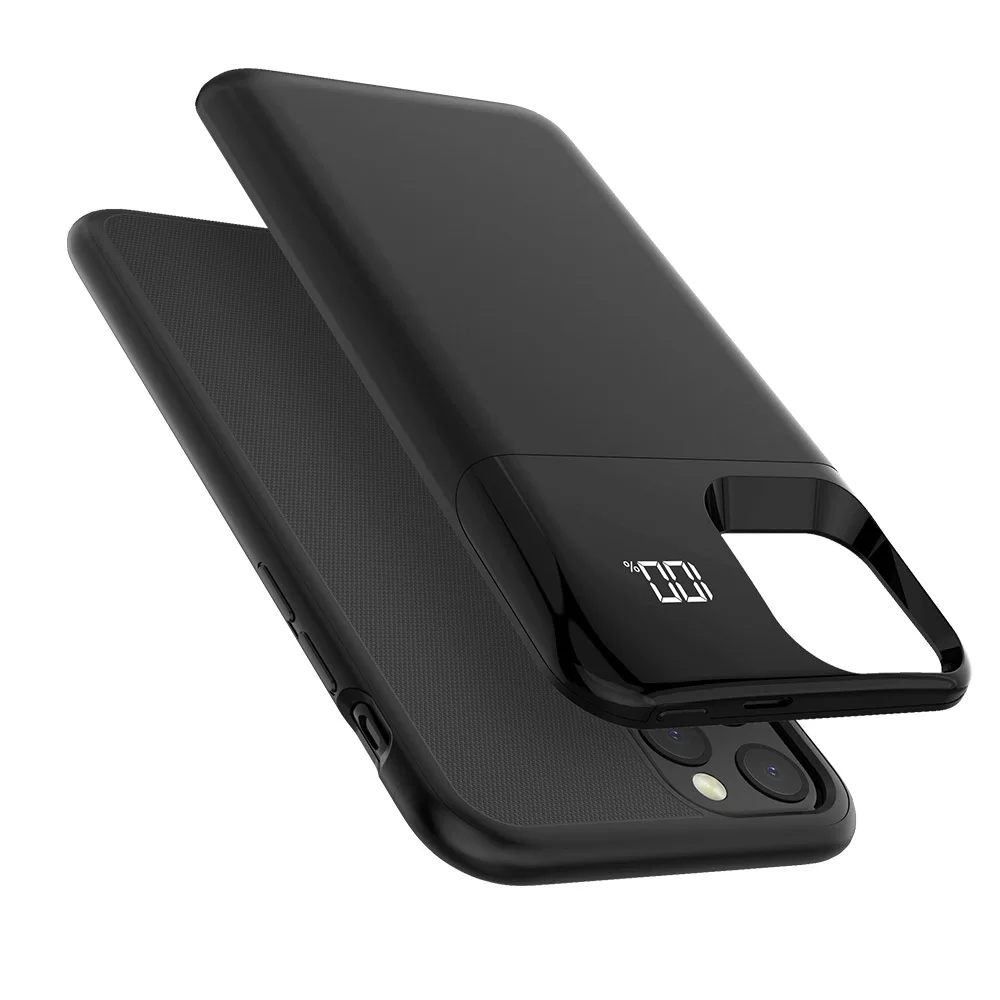 5000 мАч для iPhone 11 Pro Чехол для аккумулятора с беспроводной зарядкой с цифровым дисплеем чехол для зарядного устройства для iPhone 11 Pro Чехол для аккумулятора