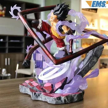 

ONE PIECE Gear Fourth Serpent People Monkey D Luffy Statue Super Large Combat Version PVC Action Figure Model Toys BOX Y1075