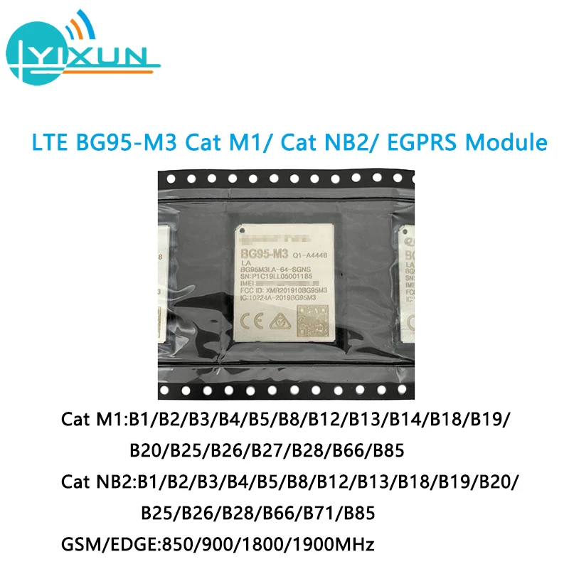 Quectel BG95 BG95-M1 BG95-M2 CatM1 CatNB2 EGPRS GNSS Module обеспечивает совместимость pin-to-pin с BG96 BC95 UG95 |