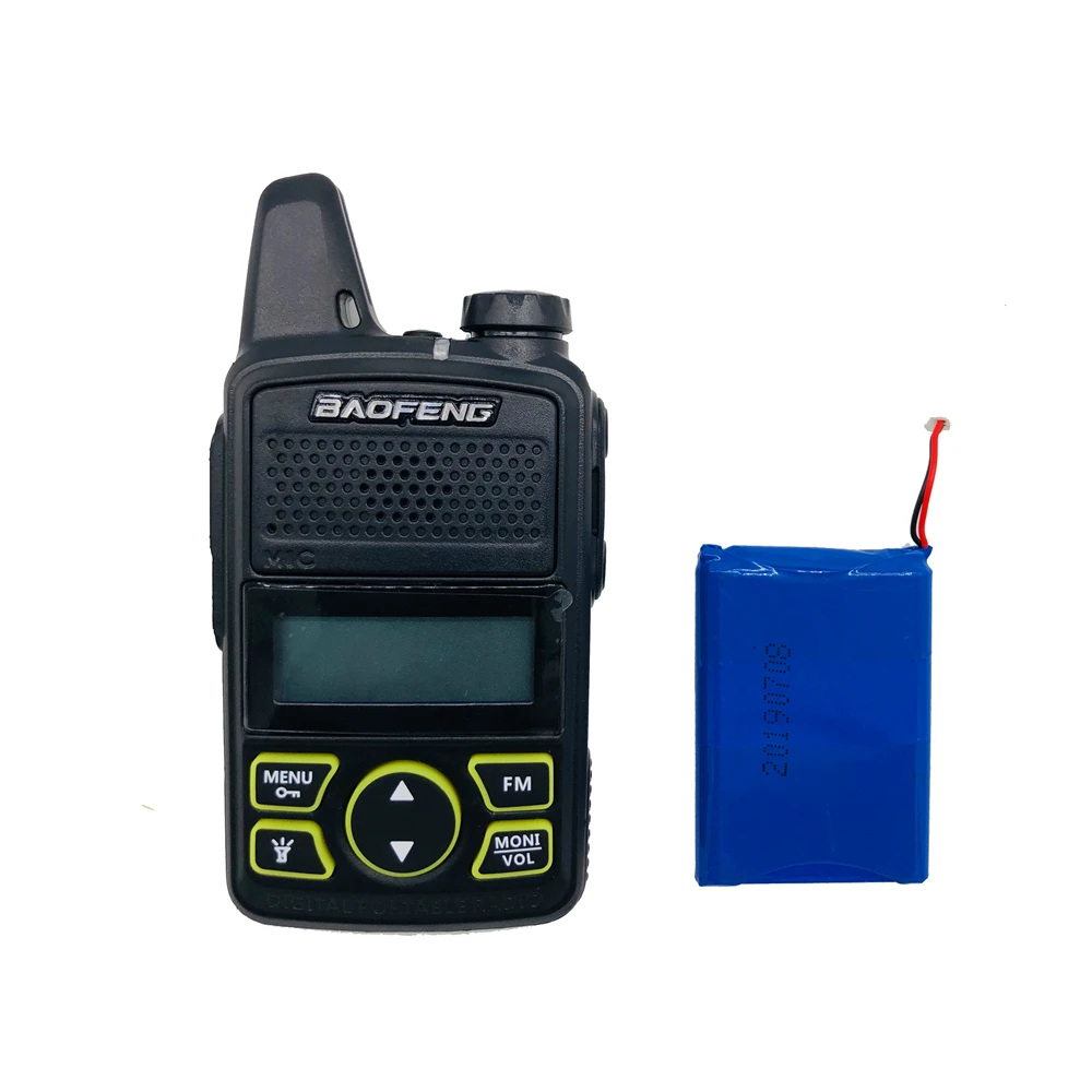 BAOFENG BF-T1 3,7 в 1500 мАч литий-ионный аккумулятор для BF T1 Walkie Talkie baofeng bf-t1 мини двухстороннее радио аксессуары T1