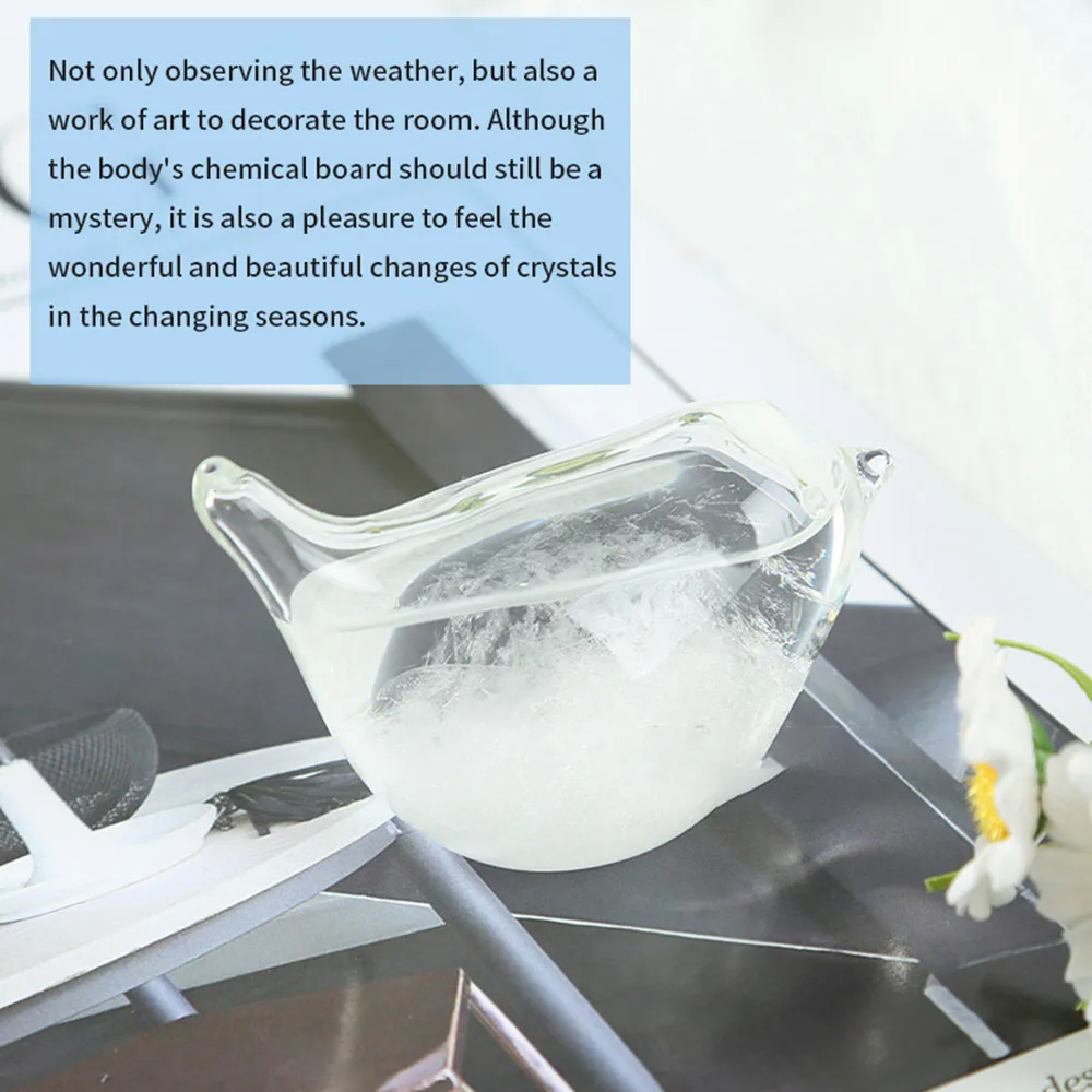 Прогноз погоды Storm Glass метеостанция жидкий барометр прогноз модный офисный