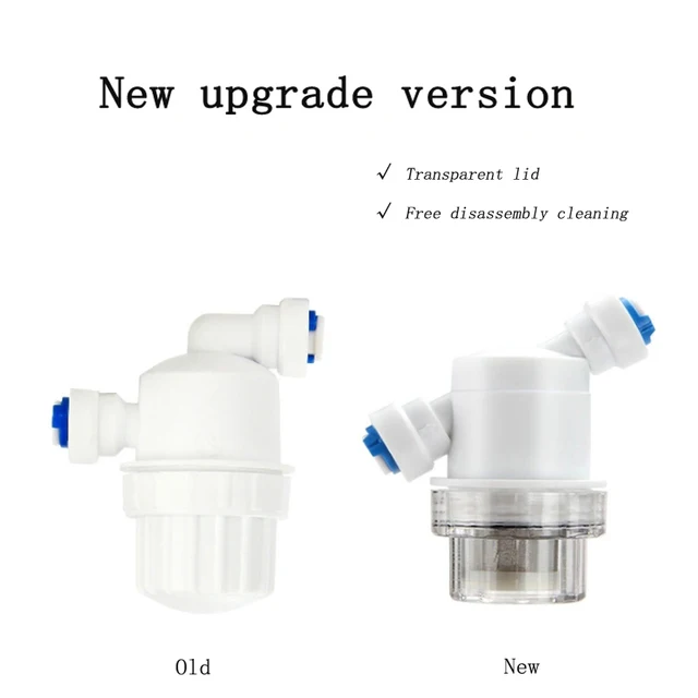 1/4 "3/8" Micro Quick Csatlakozás Szűrő Víztisztító Elülső Rozsdamentes Acél Háló Homok Részecskék Otthoni Kerti Csatlakozók - Image 2