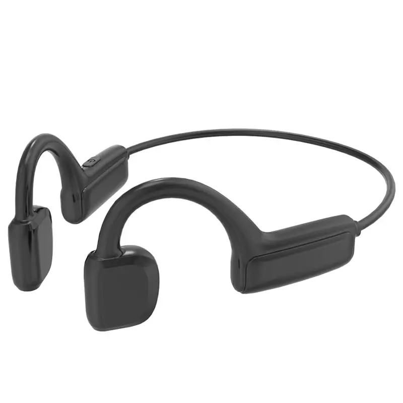 G1 True Bone Conduction Earphone Waterproof Wireless Bluetooth Headphone with Microphone Sports Not in Ear Headset