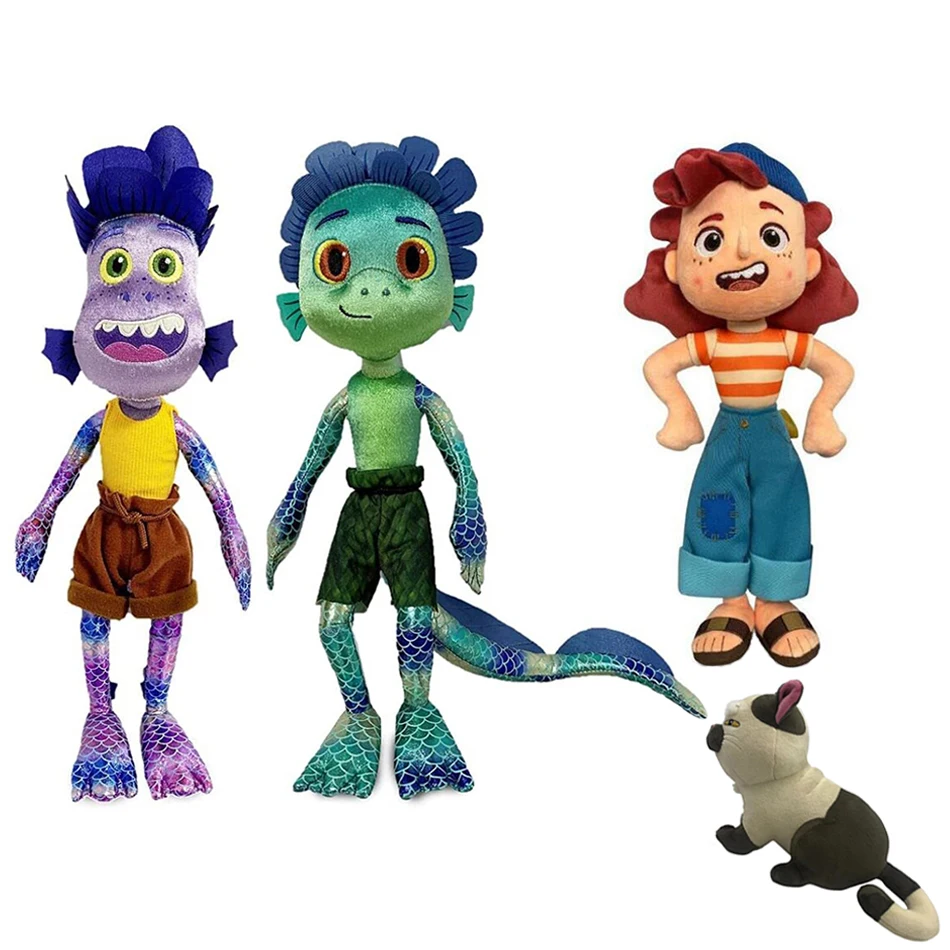 Disney Sea Monster Plush Toys Pixar Movie Luca Alberto Cute Cartoon Cat  Green Girl Stuffed Doll Children's Birthday Gift 17 43cm|Stuffed & Plush  Animals| - AliExpress