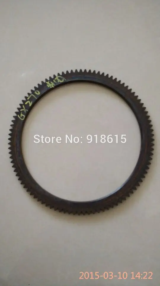 

GX270 177F Flywheel Gear Ring EC3800CX 3kw Gasoline Engine Part