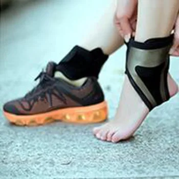 Verstelbare Sport Onder Druk Enkel Ondersteuning Wraps Protector Sport Basketbal Bandages Elastische Enkel Protectors