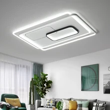 

Round Square Rectangle Led Ceiling Lights Stylish Hotel Bedroom Living Room Dining Table Home Decor Interior Lighting 90-260v